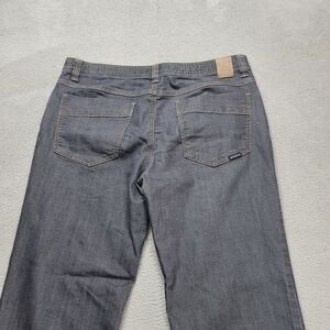 Prana Bridger Jeans Mens 36x29* Gray Slim Fit Straight Organic Casual Outdoor